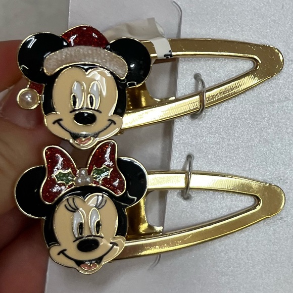 NWT ?❤️ Baublebar x Disney Mickey and Minnie Mouse hair barrettes main image 10